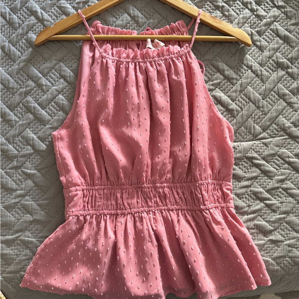 Leyden Clip Dot Top